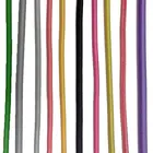 High Tenacity Round Braided Elastic Bungee Rope Cord String Solid Black Color Striped 2mm 3mm 6mm 8mm