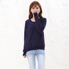 Hot Sale Made To Measure Cashmere Long Sleeve Pullover Sweater For Women