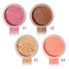 With a good smell 6 colors powder loose pink highlighter makeup shaped 6 colors marker single clear box highlighter