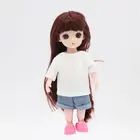 China Cheap Real Beautiful Beauty dolls for Kids vinyl mini 1/8 bjd baby doll fashion girl doll