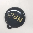 Custom Crystal Company logo Dome 3D Epoxy Resin Sticker