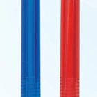 plastic branded orange color ballpoint pen for advertising