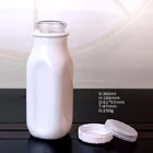 Milk Milk Bottle Milk Popular Beverage Industrial Use And Milk Use 12oz Glass Bottle
