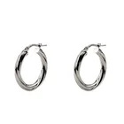 18k Gold Plated Hoop Earrings Vintage Hoop Dainty Earrings 925 Sterling Silver Jewelry