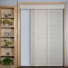 Graceful panel vertical blind curtain