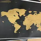new designed world travel custom world map scratch