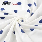 New popular elegant fashion double side polyester spandex DTY brushed print fabric for dress