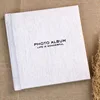 fancy cloth binding cheap hardcover linen photo book printing