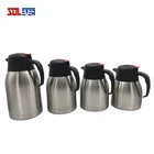 stainless steel vacuum coffee pot 1000ml thermos teapot water jug insulated coffee carafe