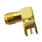 50ohm 4 hole SMA female connector to PCB