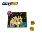 Well-designed custom interesting soft enamel lapel pin badge