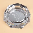 Custom Make Your Own Logo Crystal Glass Ashtray