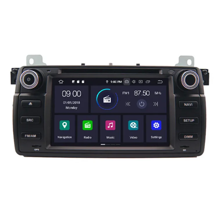 Hifimax Android 9,0 dvd-плеер автомобиля для BMW E46 1998-2006/X3/5/Z3/Z4 GPS NAVI мультимедиа с Octa Core 32G ROM емкостный экран