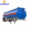 3 Axles 45000 50000 liters Steel Aluminum Best Price Oil Diesel Fuel Tanker Tank Semi Trailer