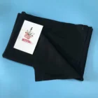 winter coat overcoat factory supply Inventory 100% wool fleece double sided black fabric