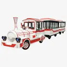 amusement theme park trackless tourist mall train for kids