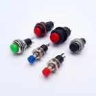 waterproof momentary led self lock bi-color led switch button different types of push button switch