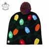 LED Christmas Hat Light Christmas Knitted Hat Christmas Hat With Light Up