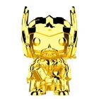Custom Electroplated Gold color Vinyl Toys Figure, Cartoon Electroplated Figuritas Vinyl toys wholesale