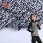 Yeemo textile plain hoodies brushed 100% polyester brushed knit fleece tracksuit fabric