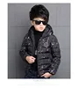 Boutique cotton hood warm boys kids coat children winter boy's outerwear