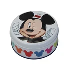 Metal Round Cake Tin Sets Coaster Tin Box for wedding candy
