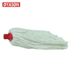 Commercial cotton polyester wet replacement mop head for hotel