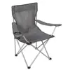 Metal Camping High Back Folding Chair Outdoor Picnic Portable Camping Beach Chair
