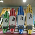 Portable SUP surfboard inflatable surfing board on water