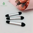 OEM ODM Portable Double Head NBR Sponge mini Makeup eye shadow Brush