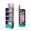 Point of Purchase Free Standing Nail Polish Floor Standing Rack Display,Recyclable Cardboard Paper Product Display Stand