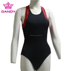 wholesale Gymnastic Tank Leotard Girls contrast color professional dance dress