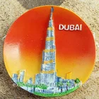 EW00055 Competitive Price Cheap Souvenir Item, Burj Khalifa Souvenir Plate Manufacturer From China