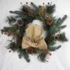 Hot Artificial Flowers Christmas Wreath Base for Christmas Decoration with Retailer Cheap Price