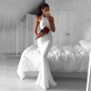 Sexy Cheap Bridal White Evening Gowns Dress