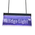AF5 Hanging advertising acrylic LGP light box sign with hanging accessories