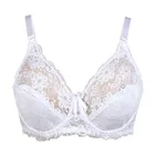Newest selling anti-bacterial breathable plus size underwear ladies printing bra