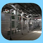 high recovery spraying powder coating oven machine/line for electronic cabinet