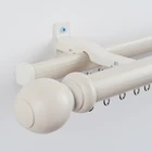 Custom length multifunction hotel fashion high quality decoration ceiling aluminium curtain track roller