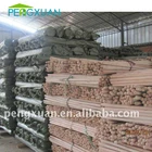 Factory machine making 110*2.2cm 150*2.5cm round natural wooden eucalyptus poles