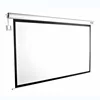Most popular Oval Intelligent Electric projector Screen with wireless remote control for Wall and Ceiling Projection Screen