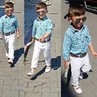 Kid Child Baby Wear Wholesale Children's Boutique Suit Garment Custom Outfit Formal Boy Cloth Clothing Set