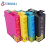 Hot selling refill ink cartrige T1251-T1254 compatible For Epson Workforce 320 / 323 / 325 /520 for amazon sales ink cartridge