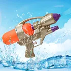 2019 promotion tik top hot sales summer outdoor game gun printing plastic summer water gun for kids inflatable water toy