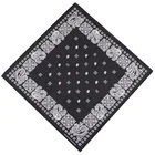 Hot Sale Custom Paisley Printed Cheap Cotton Square Neck Bandana