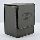Guangzhou factory offering Flip Deck Case Leather box card deck holder with strong magnetic Closure