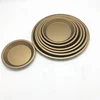 Wholesale 6 inch Round bakeware Metal baking tray copper Oven Pizza Pan