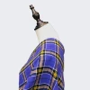 Factory direct cheap price 100% cotton plaid twill check fabric for men's shirt