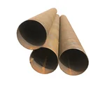 High Strength Sprial Construction Welded PU-C Polyurethane Epoxy Ceramic Composite Spiral Steel Pipe For Gas And Oil