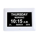 Healthcare supply new arrival 8 inch nursing clock memory loss clock for alzheimers